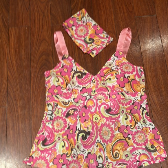 Sigrio Olsen colorful dressy tank top - Picture 2 of 3